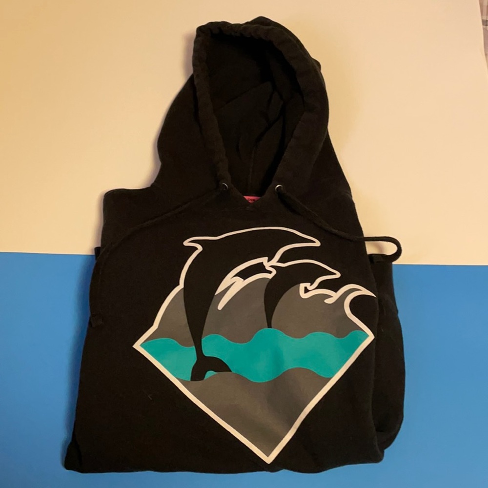 Pink Dolphin Logo Hoodie